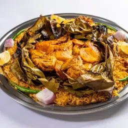 Chicken Tanoor with Banana Leaves